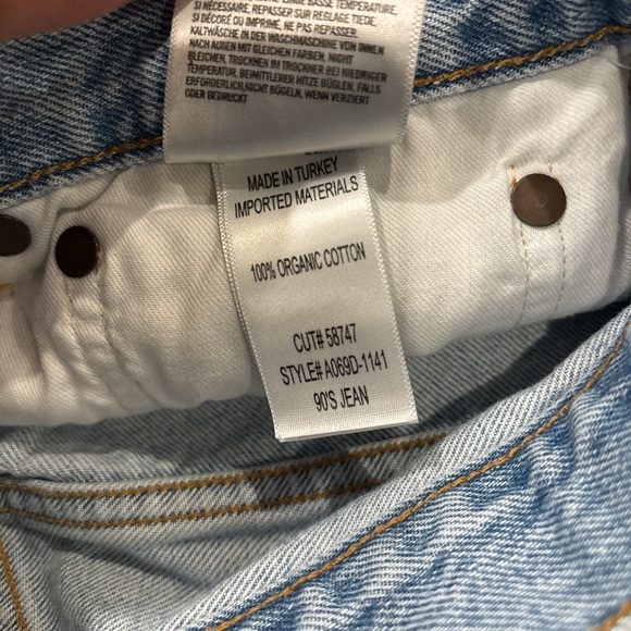 Agolde Womenās 90ās Jeans - Picture 5 of 5